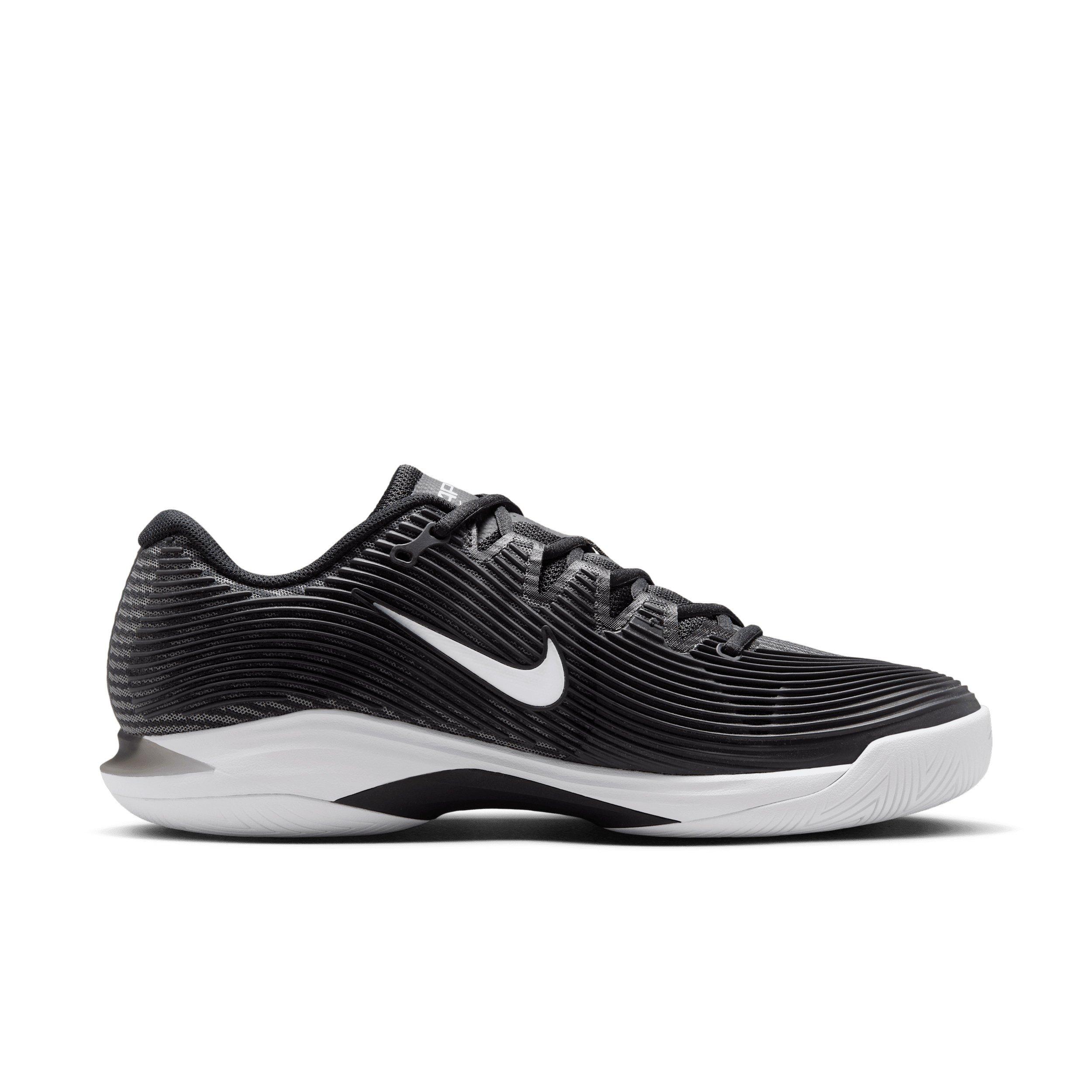 Nike Vapor 12 Hard Court "Black/Dark Smoke Grey/White" Men's Tennis Shoe - BLACK/DK GREY/WHITE